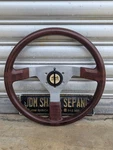 Izumi Rare Vintage Wooden Steering Wheels 14INCH. Fixed Price $240.00.