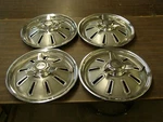 Oem 1964 Chevrolet Corvette Spinner Wheel Covers Hub Caps Set Chevy. Fixed Price $649.00.
