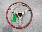 56-62 C1 Corvette Red Steering Wheel W/hub--original Gm -survivor!. Fixed Price $299.95.