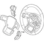 Steering Wheel Only Oem 2018 Ford F150 1YR Wrnty HL3Z-3600-DB. Fixed Price $274.00.
