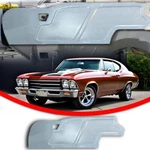 1968-72 Chevy Chevelle/malibu/gto/el Camino Firewall Panel W/bead Roll Design. Fixed Price $127.65.