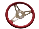 Pg Classic 256-BS-R Mopar A,b,c,e-body Leather Tuff Steering Wheel (red). Fixed Price $385.95.