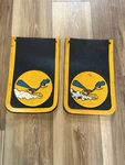 Vintage Road Runner Mud Flaps Mopar Plymouth Rare. Fixed Price $150.00.