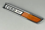 Ford 950 Heavy Duty Truck Metal Emblem Nameplate Badge & Reflector 14" Fomoco. Fixed Price $119.95.