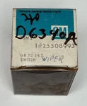 Nos Gm 25508993 Delay Wiper Wash Switch Assembly Group 10.163 D6340A Oem. Fixed Price $189.99.