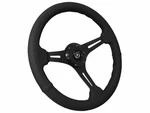 Volante ST3060BLK Steering Wheels, Bolt (black Leather/black Slotted 3-SPOKE). Fixed Price $179.99.