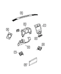 Genuine Mopar Steering Column Cover 1AV64BDAAB. Fixed Price $19.17.