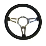Scott Drake S1MS-3600-BK-14 Corso Feroce 14" Black Leather Steering Wheel 9 Hole. Fixed Price $199.95.