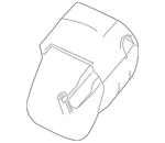 Genuine Ford Steering Column Cover 8A4Z-3530-AC. Fixed Price $5.20.