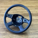 2009-2012 Audi Q5 8R Black Leather Steering Wheel W/ Control Switch Oem. Fixed Price $63.75.