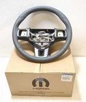 New Oem Genuine Mopar Leather Steering Wheel 2013-2016 Dodge Dart Grey Box. Fixed Price $174.99.