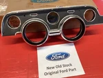 Nos Ford Mustang 1967 Instrument Bezel Black Camera Case Finish. Fixed Price $220.00.