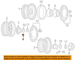 ( ) Genuine Gm 9591813 Black Capped Lug Nut, Fits 1985-1995 Astro/safari. Fixed Price $11.55.