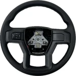New Oem 17-19 Ford Super Duty Basic Black Vinyl Rubber Steering Wheel HC3Z3600MA. Fixed Price $333.00.
