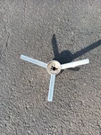 1967 Chevrolet Oem Belair Chrome Steering Wheel Horn 9746129. Fixed Price $45.00.
