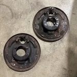 Rear Axle Drum Brake Backing Plates 1987-1996 Ford F150 Left Right 8.8 Oem Used. Fixed Price $140.00.