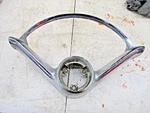 1958 Plymouth Steering Wheel Chrome Horn Oem 1820038. Fixed Price $65.00.