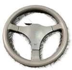Momo Mystere Typ C36 Gray Leather Steering Wheel 360MM Vintage Jdm 86 Nb Nc Ek. Fixed Price $617.01.