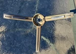 1967 Chevrolet Impala Ss Camaro Deluxe Steering Wheel Horn Bar 9745922. Fixed Price $39.99.