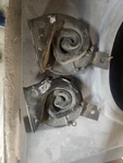 1968 1969 Corvette Horns Gm Pair Dated Originals High & Low Note Unrestored. Fixed Price $145.00.