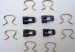 Door Lock Rod & Win/dr Clips!!! Gm Cars Trucks Regal Malibu Monte Vega 518-15X. Fixed Price $29.50.