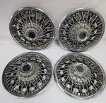 1972-80 Chevy Gmc Camaro Monte Carlo 14INCH Wire Wheel Hub Caps Oem. Fixed Price $125.00.