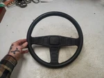 Triumph TR7 Steering Wheel 14". Fixed Price $55.00.