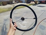 1961 Plymouth Dodge Desoto Nos Mopar Steering Wheel Black. Fixed Price $400.00.