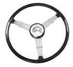Steering Wheel Kit, "banjo" Style Vintage, Black. Fixed Price $364.95.