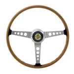 New! 1965 - 1973 Ford Mustang Shelby GT350 Woodgrain Steering Wheel With Center. Fixed Price $718.90.