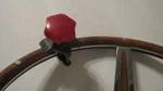 Vintage Red Sinko Gangster Style Steering Wheel Spinner Suicide Knob Hot Rat Rod. Fixed Price $19.95.
