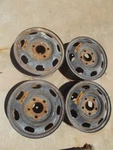 1967 1968 1969 1970 Cadillac Eldorado Original Steel Wheels Rims Gm. Fixed Price $400.00.