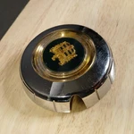 1949 1950 Dodge Chrysler Horn Cap Button Green Gold And Chrome 1319899 Oem. Fixed Price $48.52.