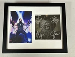 Skillet Band Autographed Signed Framed Victorious Cd Cover With Jsa Coa AE70406. Fixed Price $150.00.