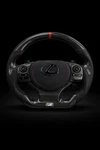 Carbon Fiber Steering Wheel For Lexus IS250 IS300 IS350 RC300 RC350 Rcf Custom. Fixed Price $396.00.