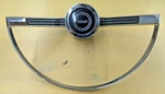 67 Galaxie Steering Wheel Horn Chrome Cover Trim Cap Button 66170. Fixed Price $112.00.