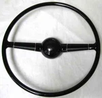 1940 Ford Deluxe Gloss Black Steering Wheel Button Original 17" Style. Fixed Price $338.76.