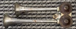 Vintage Hadley Dual Air Horn 11670 Trumpet 13" 16" Truck Car Hot Rod Rat. Fixed Price $34.99.