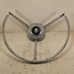 Vintage Ford Steering Wheel Horn 1957 1958 Chrome 25794-1. Fixed Price $49.80.