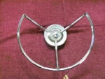 1959 Ford Steering Wheel Horn Ring, Galaxie, Fairlane. Fixed Price $75.00.