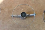 1955 Desoto Horn Ring + Center Cap - Good For Daily Driver. Fixed Price $30.00.