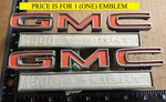 (1) Gmc 1500 V-eight Truck Circa '71 Trunk Emblem 646067 5878). Fixed Price $20.00.