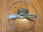 1958 Chevy Chrome Horn Ring 762469 Delray Biscayne Belair Gasser Lowrider. Fixed Price $49.58.