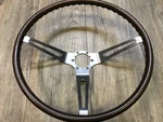 1964 65 66 Corvette C2 Used Genuine Gm Walnut Woodgrained Steering Wheel. Fixed Price $675.00.