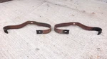1935 1936 Chevy Rear Bumper Brackets Original Gm Pair Master Deluxe. Fixed Price $325.00.