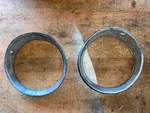1972 Dodge Challenger Head Light Rings 3573242 E-body Bezels Stock Pics. Fixed Price $29.72.