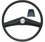 Oer 17" Black Steering Wheel With Bow Tie Horn Cap 1969-1972 Chevy Pickup Truck. Fixed Price $349.98.