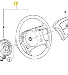 1) Bmw Oem 395 Used E38 32341091872 Steering Wheel E34 E39 With Clock Spring. Fixed Price $118.80.