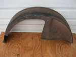 Nos "survivor" PRE-1926 Model Ford Coupe Sedan Right Rear Fender Roadster. Fixed Price $495.00.