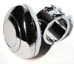 Steering Wheel Spinner Knob Chrome Plastic For Peterbilt Kw Fl 1.25 Id GG80103. Fixed Price $40.31.